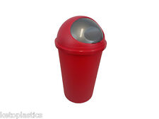 italian design 50l 25l plastic bullet bin rubbish waste bin kitchen office