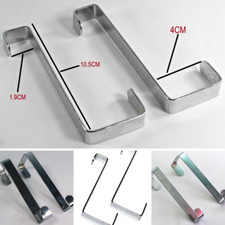 Over door hook chrome - chrome, plated