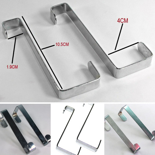 Over door hook - door, chrome