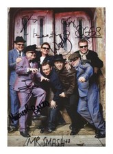 MADNESS ENTIRE GROUP AUTOGRAPHED SIGNED A4 POSTER PHOTO PRINT
