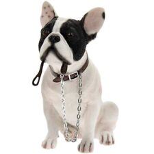 SALE White & Black Dog Frenchie French Bulldog Ornament Walkies by Leonardo