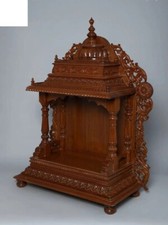 Antique Wooden Worship Temple