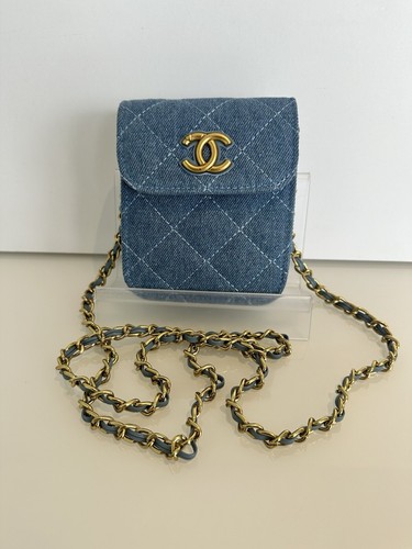 Chanel denim mini - denim,