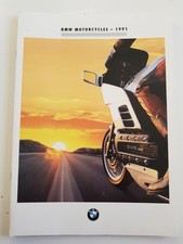 BMW RANGE MOTORCYCLES Motorcycle Sales Pack 1991 R80 R100RT R80GS K75 K100LT