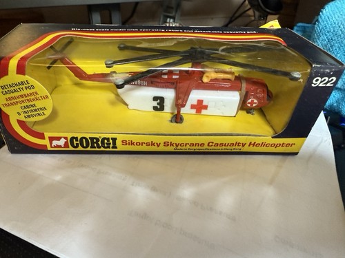 Corgi 922 sikorsky skycrane - sikorsky,