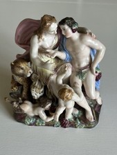 Antique Porcelain Naples Group