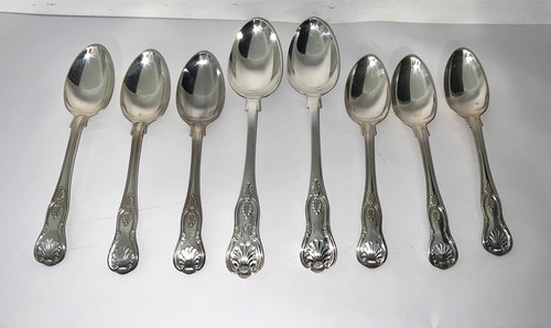 Vintage kings pattern - , silver