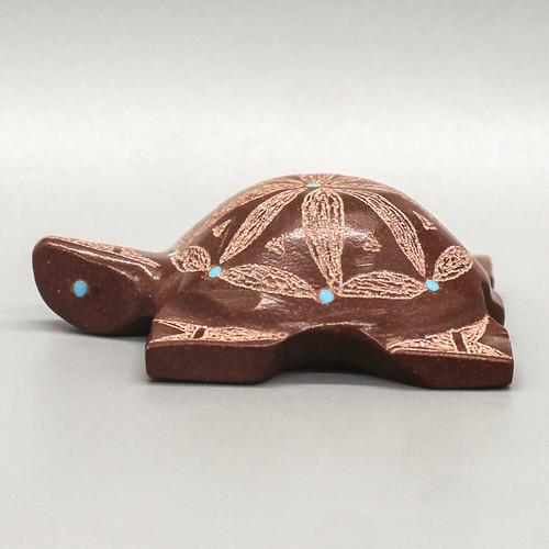 Zuni fetish etched - zuni, fetish-etched