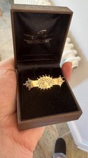 Victorian 1888 9ct Gold Bar