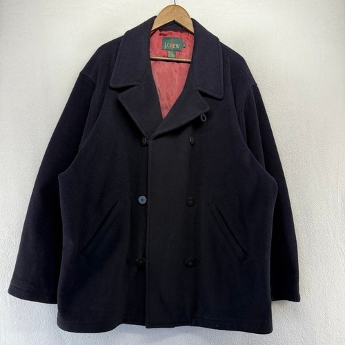 Crew pea coat men - coat, men's