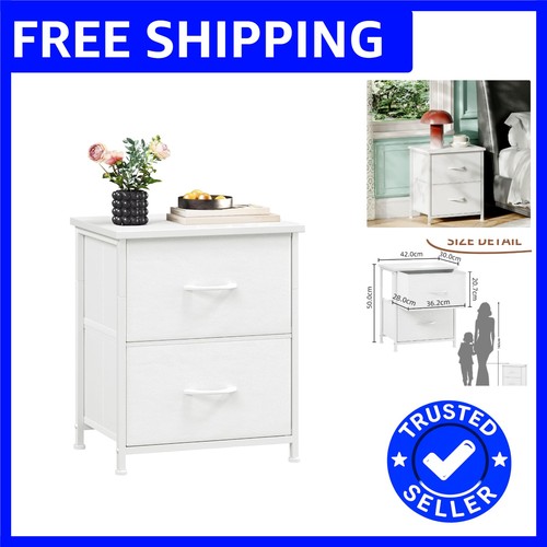 Modern white leather bedside - modern,