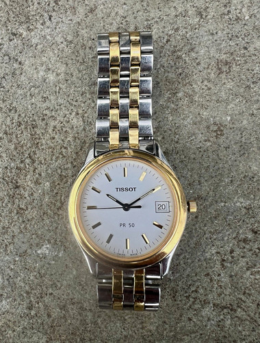 Tissot quartz two tone - quartz, two-tone