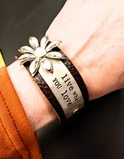 Inspirational Boho Leather and