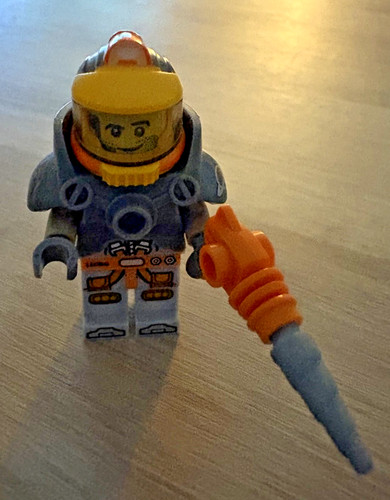 Lego space miner minifigure - miner,