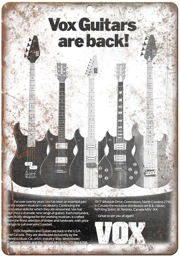 Vox guitars vintage instrument - guitars,
