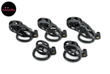 Cobra Cage V2 3D Nylon Resin Male Chastity Device w/4 Curved Rings 2 Colours T48