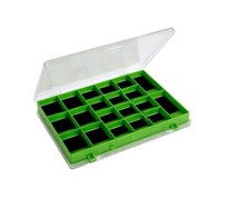 Double Sided Magnetic Fishing Hook Box.  44 Sections. Coarse Carp match Fishing