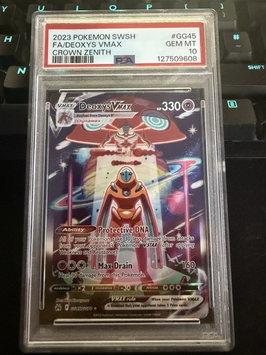 Deoxys vmax crown zenith - vmax,