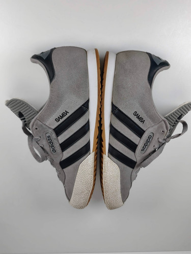 Adidas samba grey black suede - adidas,