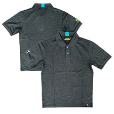 Team Sky Men's Polo (Size XL) MotoGP Vr46 Grey Short Sleeve Polo Shirt - New