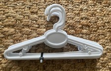 USED John Lewis Plastic Baby Hangers - Sets of 10 available.