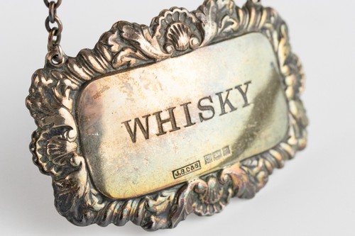 Vintage sterling silver whisky - vintage,
