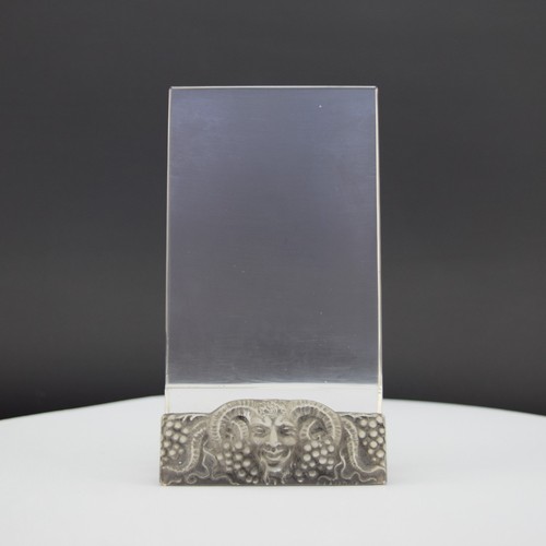 Rene lalique faune menu - menu, holder