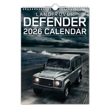 2026 Calendar - Land Rover Defender – Motoring / Cars / Birthday / Xmas