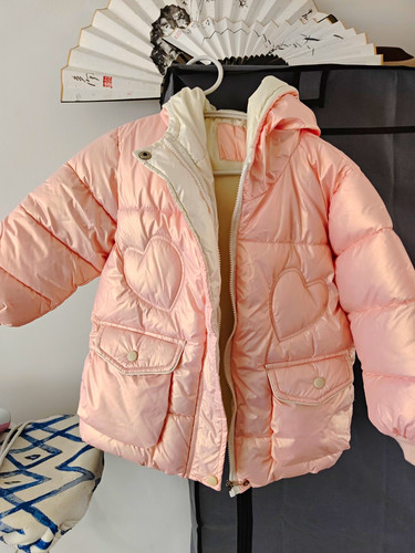 Girls puffer jacket - girls,
