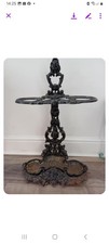 VINTAGE CAST IRON UMBRELLA STAND.