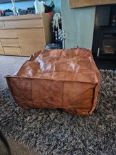 Large unstuffed Moroccan tan