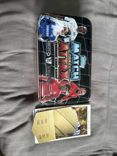 Match attax tin - tin, with