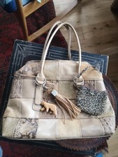 Patchwork Leather Handbag With