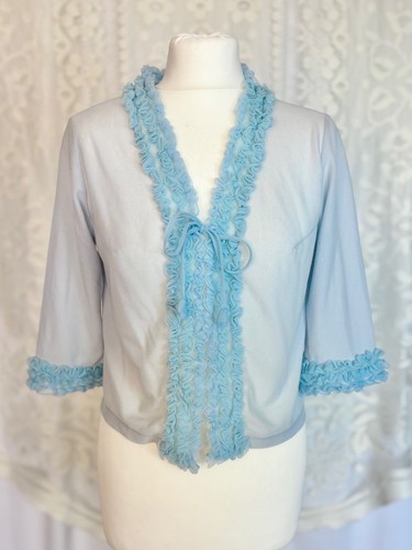 1960s baby blue bed - , jacket