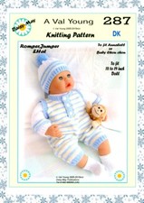 1 DOLLS KNITTING PATTERN No