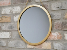 Gold Framed Metal Round Chain