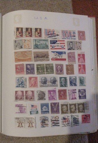 Tower stamp album - album., stamps