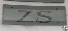 MG ZS REAR BADGE, BLACK