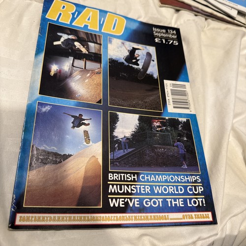 Rad skateboard magazine - skateboard,