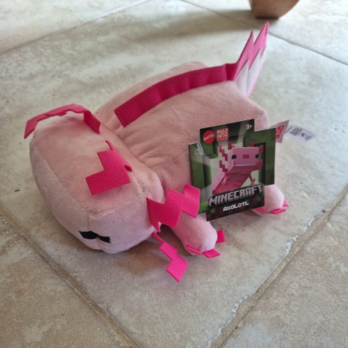 Minecraft plush axolotl - -,