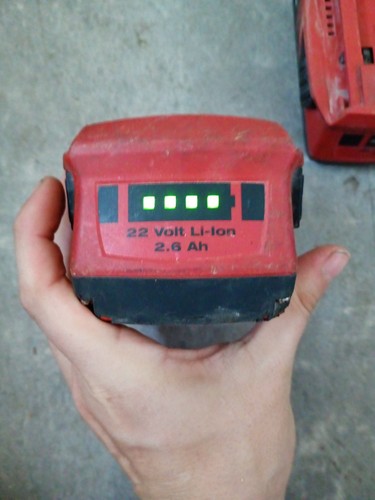 Hilti 22v ion 6ah - li-ion, and