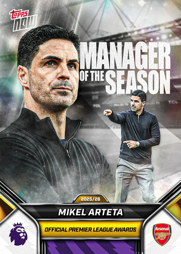 Mikel arteta 26 pl topps - -,