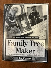 FAMILY TREE MAKER MANUAL-FOR WINDOWS-BANNER BLUE-1994-2nd Edition