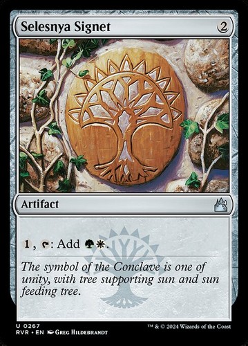 Mtg selesnya signet - selesnya, (foil)