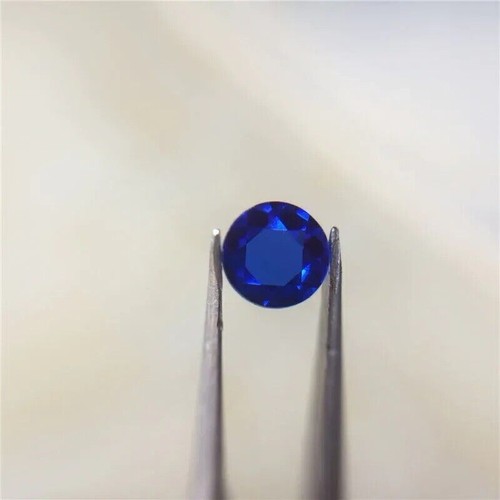Watch crown blue sapphire - blue,