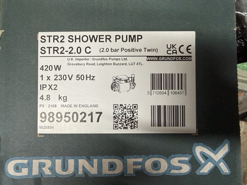 New grundfos str2 twin - new,