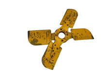 Original Austin Healey 3000 100/6 Engine Radiator Cooling Fan