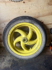 Gilera Runner 50/125/180 Front Wheel With Tyre (old Shape) (lugs Intact)