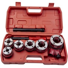 8PCS PIPE THREADING KIT BSPT