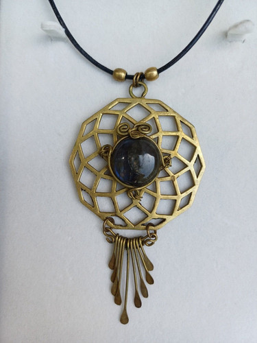 Dream catcher pendant with